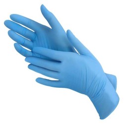 GANT EN NITRILE BLEU L (X200)