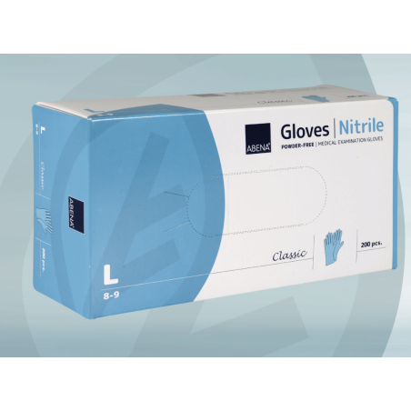 GANT EN NITRILE BLEU L (X200)