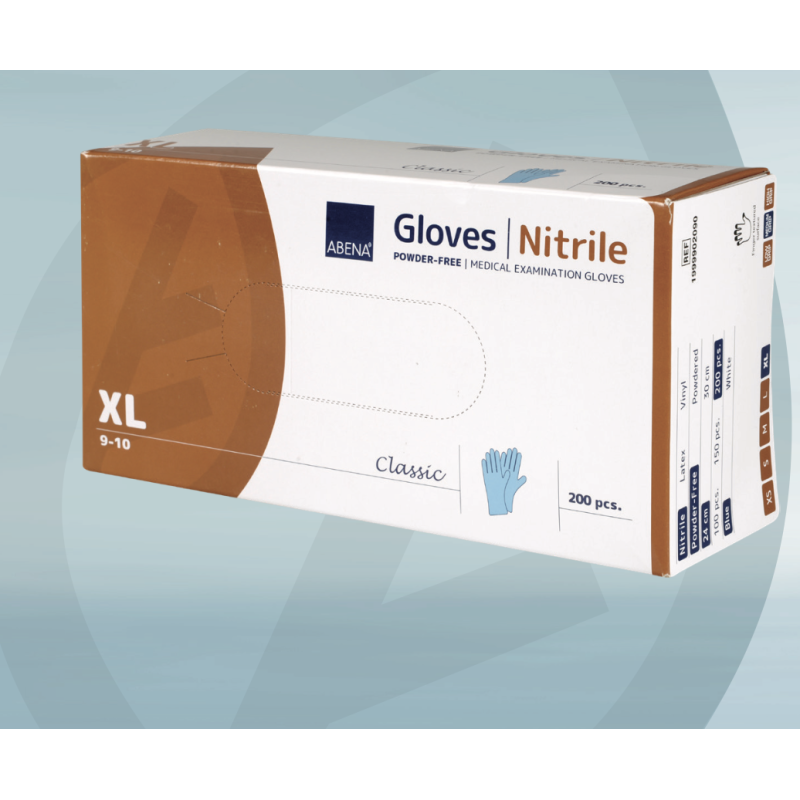 GANT EN NITRILE BLEU XL (X200)